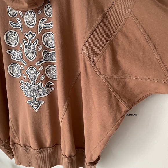 NEW Free People All Your Love Logo Hoodie - Picture 14 of 16